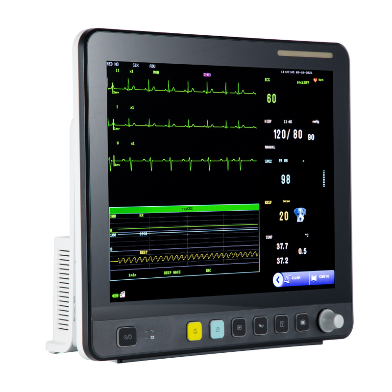 獣医用タッチ スクリーン マルチパラメータ ECG モニター VE15